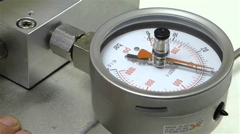 bursting pressure tester